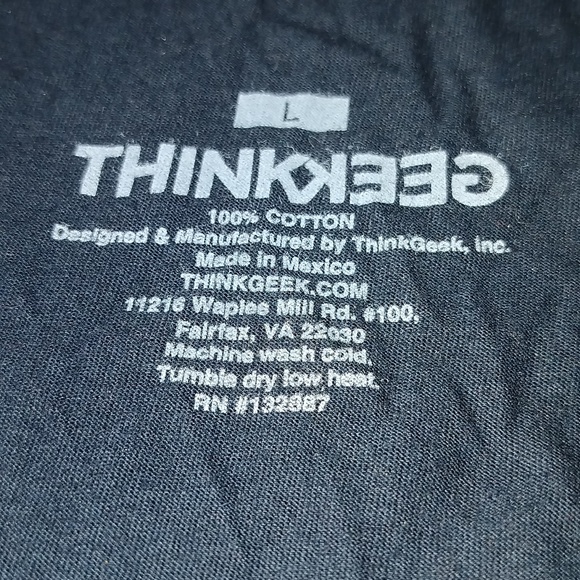 NWOT LG Thinkgeek Linux 'more beer' Tee - Picture 2 of 4